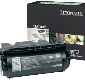 12A7462 Cartucho tóner LEXMARK - 21000 páginas, Negro, Laser, Negro
