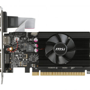Tarjeta de video MSI GT 710 2GD3 LP - NVIDIA, GeForce GT 710, 2GB, GDDR3-SDRAM, PCI Express 2.0