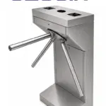 WEJOIN WJAT215 - Torniquete Bidireccional 6 Millones de Ciclos para Alto Flujo en Acero Inoxidable con Indicador LED Pase Exterior Protegido pase 25 - 35 Personas por Minuto Compatible con Cualquier Control de Acceso