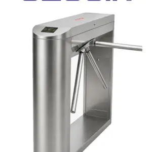 WEJOIN WJAT214 - Torniquete de Medio Cuerpo para Control de Acceso | Bidireccional | Uso Semi-Exterior | Compatible con RFID, Huella y QR | 6 Millones de Ciclos