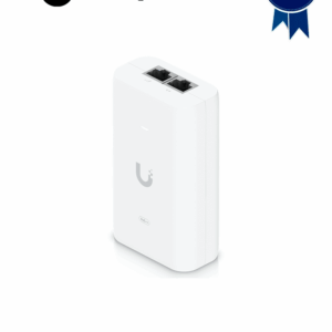 UBIQUITI U-PoE++ - Inyector POE de 60W , ideal para equipos MESH , camaras G4 G5 y PTZ de la línea UniFi , Protección contra descargas electricas y electrostaticas , Indicador LED para monitoreo