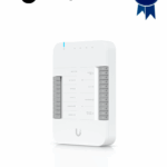 UBIQUITI UA-HUB-Door - Panel de Control de Acceso , 2 Terminales Auxiliares para Sirenas o Apertura de Puertas , 4 Entradas Adicionales para Botones & Sensores , Conexión PoE++ , Conexión de hasta 2 lectoras UniFi y 1 Camara UniFi Protect