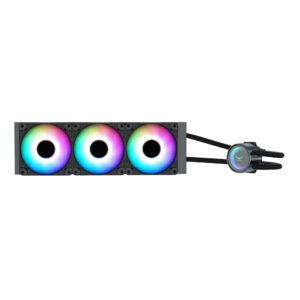Naceb Gaming Sistema de Enfriamiento Liquido 3 Ventiladores ARGB GLACIAR 360