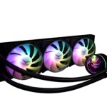Naceb Gaming Enfriamiento liquido Naceb Technology NA-0631 - Negro, Sistema de refrigeración líquida todo en uno, 33 dBa, 1800 RPM