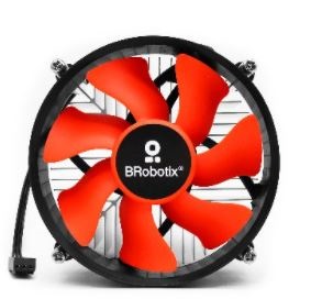 BROBOTIX Ventilador lga 1150/1151 3pin 136902 rbt