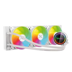 Xzeal Enfriamiento Liquido REDONDO XZ411BLANCO. XZCO411W.