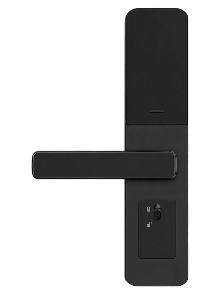 ZKTECO ML100 - Cerradura Inteligente Wi-Fi con Huella Digital, Contraseña, Tarjeta MIFARE y App ZSmart, Capacidad para 300 Usuarios, Código Aleatorio, Desbloqueo Remoto, Mortise Europeo 5050 y Puerto Micro-USB de Emergencia - Image 3