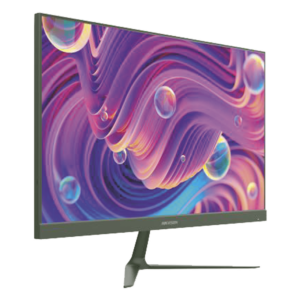 Monitor LED Full HD (1080p) de 23.8" / Ideal para CCTV, Oficina y Hogar / Entrada HDMI-VGA / Montaje VESA ( 75 X 75) / Uso 16/7 / Backlight E-LED / Ultra Delgado
