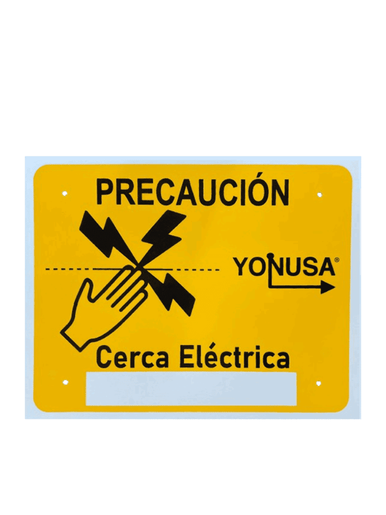 YONUSA PACK127AF -Paquete de energizador de alta frecuencia con interface/ Sirena y gabinete metálico/ Bobina de alambre 500 mts/ Bobina cable bujía/ batería y 5 letrero - Image 8