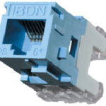 Jack BELDEN AX101326 - RG45, Azul, Cobre, Níquel, De plástico, Cat 6