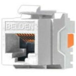 Conector Jack RJ45 CAT6 BELDEN AX101320 - RJ-45, Blanco, Cat 6
