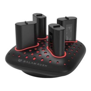 BR-943635 Base Cargadora de Baterías Chargecore Quad BC400 Balam Rush