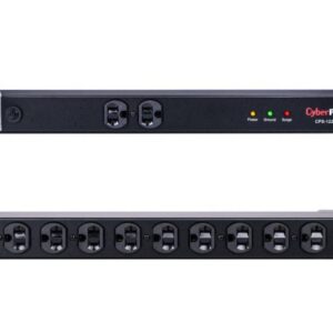 PDU CyberPower CPS1220RMS Voltaje 120V Protección contra sobretensiones - Filtro de ruido EMI/RFI, Indicadores LED