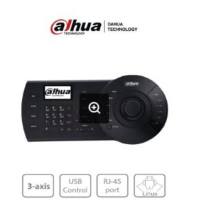 Dahua Technology DHI-NKB1000-E DAHUA NKB1000-E - Teclado Controlador IP con Joystick para PTZs Analogicas e IP/ Control de DVRs y NVRs/ Pantalla LCD/ RJ-45