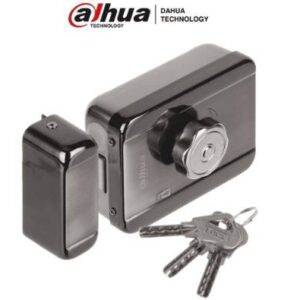 Dahua Technology DHI-ASF601A Cerradura eléctrica inteligente con cierre automático - 12VDC, bidireccional (izquierda o derecha). Compatible con videoporteros y control de acceso.