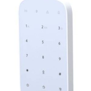 Dahua Technology DHI-ARK30T-W2 Teclado Inalámbrico Interior Touch para Armado y Desarmado - Soporta hasta 32 usuarios con Pin o Tarjetas Mifare, Indicadores Led de Status del Panel