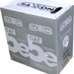 Bobina de cable SAXXON OUTP5ECCA305BC - 305 m, CAT5e, Blanco, Cableado por UTP, Interior