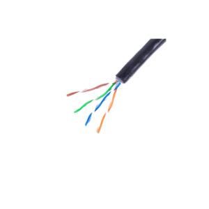 SAXXON OUTP5ECCAEXT - Cable UTP CCA / Categoria 5E / Color negro / Exterior / 305 Mts / 4 Pares / Doble forro/
