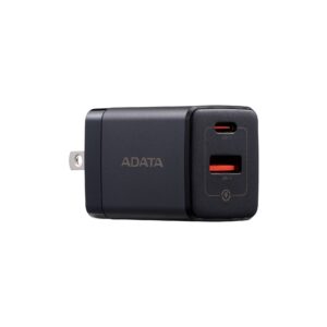 Cargador de pared ADATA - 35W, Admite los estándares de carga rápida PD3.0 y QC 3.0 . Color NEGRO, CHARGERU-0352-QCPDBK