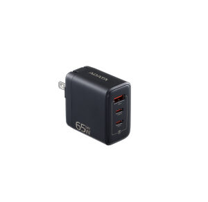 Cargador de pared ADATA - 65W, Admite los estándares de carga rápida PD3.0 y QC 4.0 . Color NEGRO, CHARGERU-0653-QCPDBK