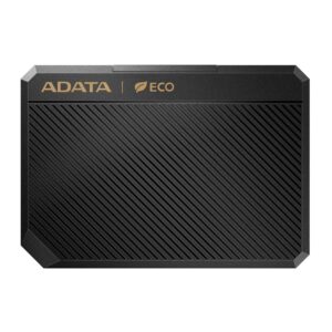 Gabinete externo ADATA EC600 para SSD y Discos Duros 2.5 Pulgadas (7mm y 9.5mm) - Interfaz interna SATA, via USB 3.2 Gen2 (10 Gbps). EC600-BCBK, NEGRO
