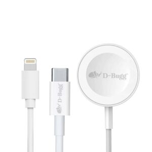 DBUGG Cargador Apple Wach. TI0DB-01 Cable Tipo C a Lightning con Cargador Inalámbrico para apple wach