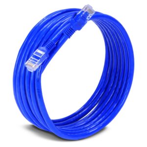 EC-LINE Cable de red UTP CAT 6 Marca EC Line Modelo (EC-CABCAT6) - Ethernet 3 mts. Entrada RJ45, Calibre 24 AWG. Garantía 1 año.