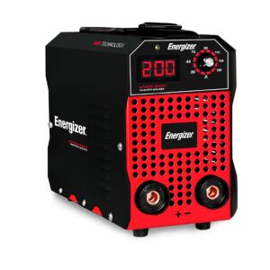 Soldadora inverter Energizer EZMINI-200IT: Proceso SMAW - corriente máxima de 200 A y tecnología IGBT.