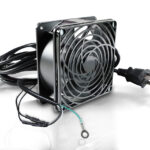 ENS-FAN-120 Ventilador ENSON 120 x 120 mm 110vca con cable y clavija para gabinetes ENSON y otras marcas