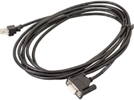 57-57210-N-3 Cable de datos HONEYWELL - 3, 6 m, RS-232, Negro, Macho/hembra