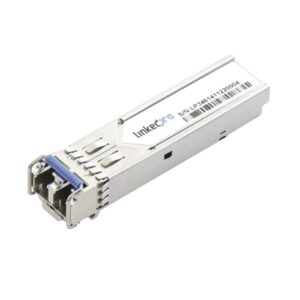 LinkedPRO Transceptor Óptico Industrial LP-IND-SFP-10G-SM-10 SFP+Mini-Gbic - monomodo 1310 nm, 10 Gbps, conectores LC, UPC Dúplex, DDM Hasta 10 km