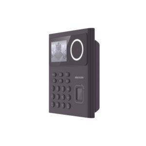 HIKVISION DS-K1T320MFWX-B/S Terminal Min Moe WiFi con Batería de Respaldo / Administrable por Smartphone o Nube / Acceso y Asistencia / Huella - Facial y Tarjetas MIF