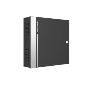HIKVISION DS-K2811 Controlador de Acceso para 1 Puerta y 2 Lectores Wiegand o RS485 / Incluye Gabinete y Fuente de Alimentación 12Vcc/8A / Soporta Batería de Respaldo