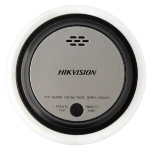 HIKVISION NP-FY200 (HikFire) Detector de Humo Fotoeléctrico / Tecnología Dual de Luz / Alerta de ≥85 dB@3 m / Batería de Litio / Instalación en Techo