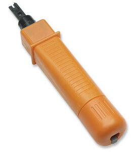 INTELLINET 211055 Pinza para ponchar terminal Jack - con control de presion y almacenamiento para punta de respaldo.
