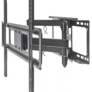 MANHATTAN 461351 Soporte Universal de Pared para TV - con Movimiento Completo, Básico Soporta una TV de pantalla plana o curva de 37 a 70