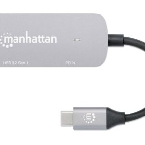 MANHATTAN 190299 Docking USB-C 3 Ptos HDMI 4K@60Hz