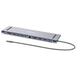 MANHATTAN 190305 Docking Station USB-C 12 en 1 4K
