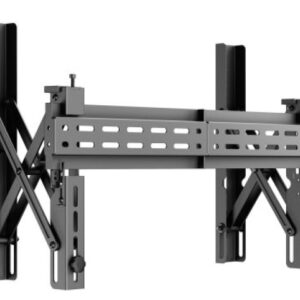 Soporte de TV para Videowall de 37 a 70 con sistema Pop-Out - para pared, 70 kg, 220 mm de extensión, sistema de bloqueo antirrobo, MANHATTAN 462655