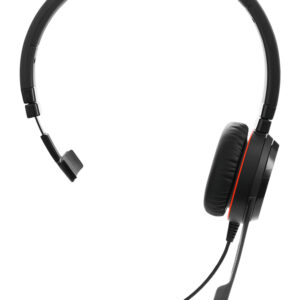 Jabra 5399-829-369 Audífonos tipo diadema Duo con conexión USB-C/A - micrófono con cancelación de ruido, configuración Plug and Play y certificación UC