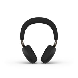 Jabra 37599-999-889 Audífonos inalámbricos con dongle USB-C Link 390 - ANC avanzada adaptativa, carga inalámbrica, busylight 180° y certificación MS, color negro
