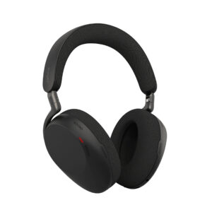 Jabra 38599-999-889 Audífonos inalámbricos con dongle USB-C Link 390 - ANC avanzada adaptativa, carga inalámbrica, busylight 180° y certificación MS, color negro