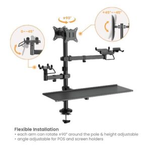 Brazo Articulado para Monitor punto de venta PMM-02LD KENSINGTON