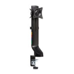 Brazo SmartFit K55512WW KENSINGTON para monitor de hasta 32 - hasta 8Kg, Negro, diseñado para espacios reducidos.