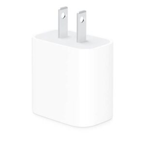 APPLE Adaptador USB-C de 20W MWVV3AM/A Te permite cargar tu dispositivo de manera rápida y eficiente en cualquier lugar.