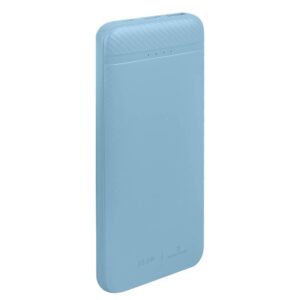 PC-241102 Power Bank de Carga Rápida 22.5W con Cable Tipo C Bolt Color Azul |PERFECT CHOICE