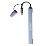 Naceb Technology NACEB Hub Usb-C/A A 7 Puertos 1*Usb 3.0 - 6*Usb2.0 NA-0125