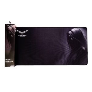 Naceb Technology Mouse Pad Gamer Naceb NA-2727 Night Reaper. Superficie de microfibra mas base de caucho antideslizante - impresión de alta calidad, suave al tacto y resiste