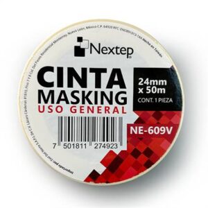 Cinta Masking Tape Nextep NE-609V Uso General 24mm x 50mm metros