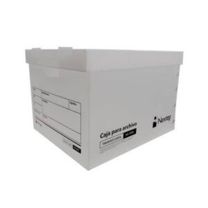 Caja de Archivo Nextep Plástica NE-059C Economica Tam Carta con 12 piezas